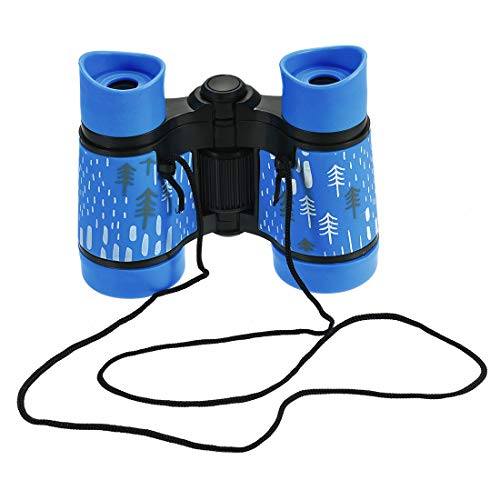 Binoculares compactos 4x30 azules uxcell miniatura 1