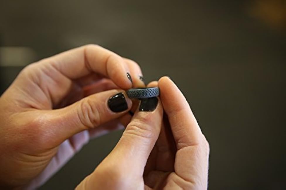 Silicone Ring For Women | Premium Rubber Wedding Band | Perfect For Fitness, Lifting, Active Lifestyle - Comfortable and Durable