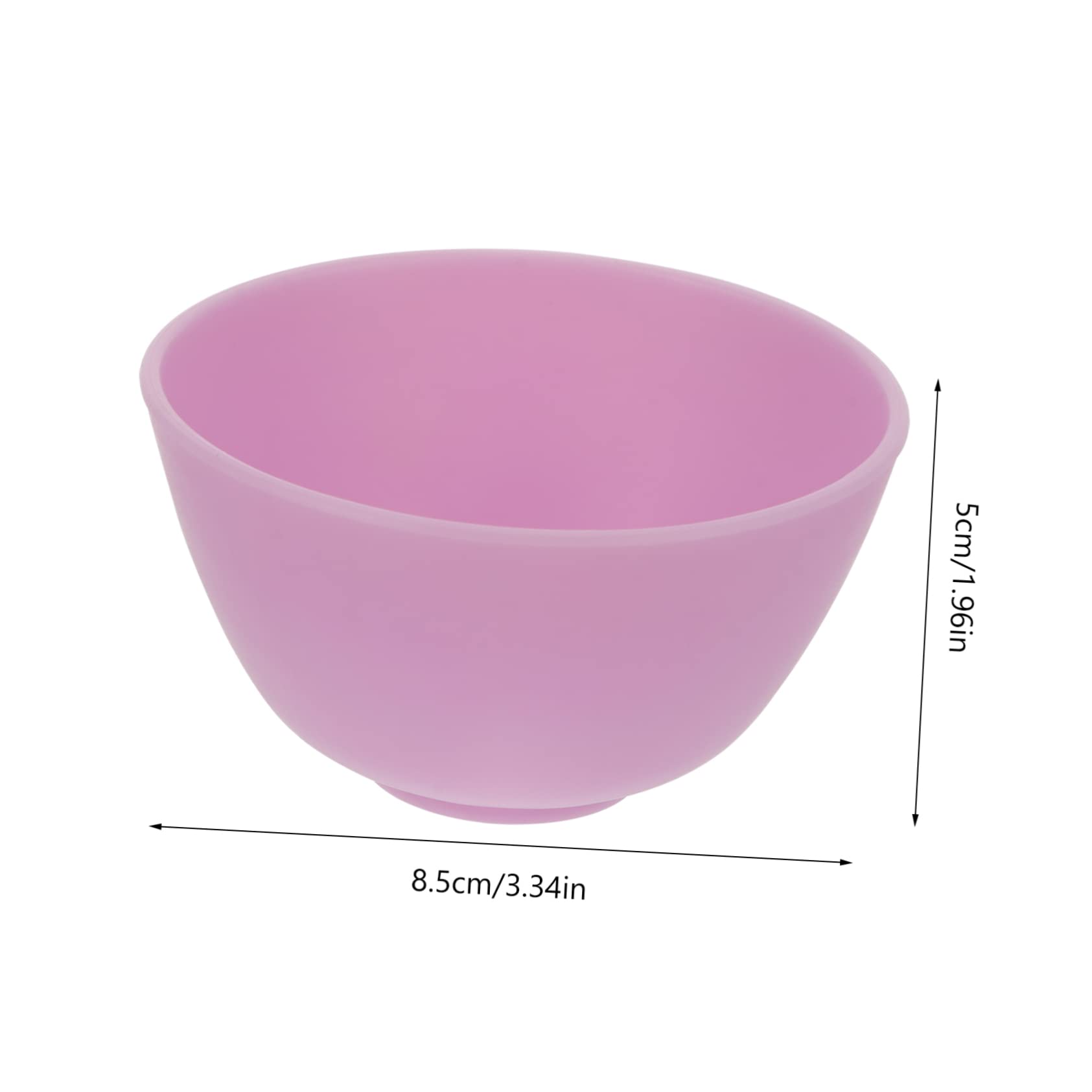 Didiseaon Diy 5pcs Silicone Mask Mixing Bowl 10pcs Makeup Spatula Tool Bulk Pack Random Color