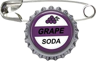 1 Grape Soda Bottle Cap Pin Inspired by Up