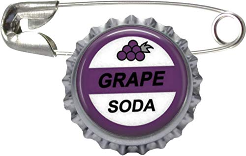 1 Grape Soda Bottle Cap Pin Inspired by Up