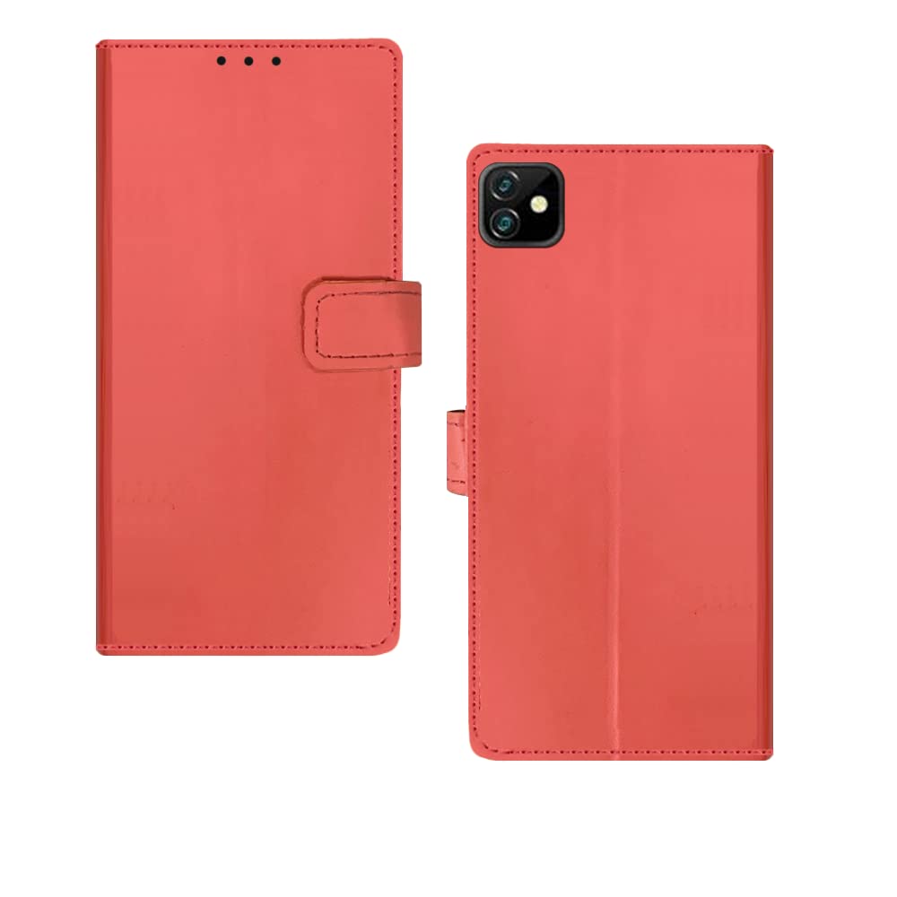 Inktree Gionee Max Pro Flip Case | Premium Leather Finish Flip Cover |Complete Protection Flip Cover for Gionee Max Pro - Pink (B0BHR34J9H) Amazon Price History, Amazon Price Tracker