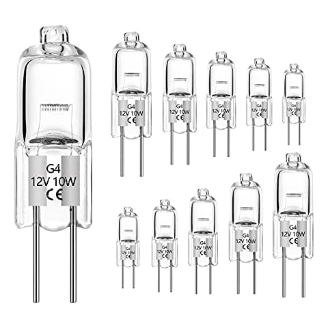 AHEVO 10W G4 Warm White Halogen Bulbs Cover