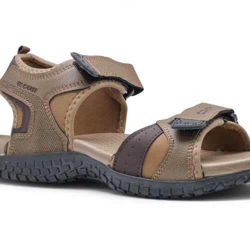 Image of ASIAN Mens VISTARA-19N Casual Sandals with adjustable velcro closure for easy wear with flexible fitting and trendy and stylish looks ideal for everyday use for mens as well as boys-VISTARA-19N$P