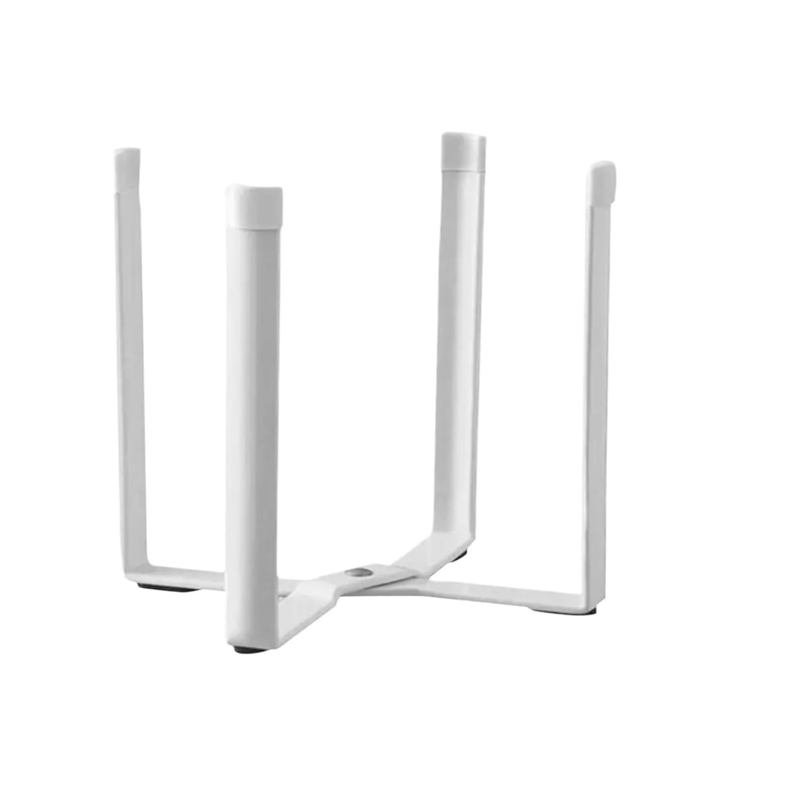 Estante for Bolsas de Basura Plegable, Soporte for Bolsa con Fondo Antideslizante, Estante for Cocina Metal, 2 uds para Bolsas(White)