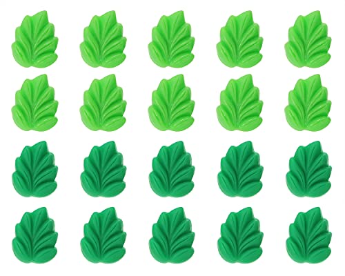 Tupalizy Decorative Leaf Push Pins For Cork Bulletin Boards Cute Thumb Tacks For Wall Hanging Posters Pictures Photos Notes Diy Craft Gift Bags Projects Home Decor Office School Supplies, 20Pcs #TOP19