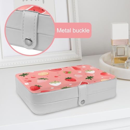 Boîte à bijoux de qualité supérieure avec fermeture métallique durable