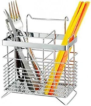 Spiritual World Stainless Steel Hanging Utensil Drying Rack,Rectangle Shape