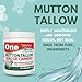Arymar Mutton Tallow Moisturizing Balm - Hydrating Skin Care Salve for Dry Skin, 2oz