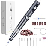 Fresa elettrica per unghie, 35000 giri/min, fresa per unghie in gel, 12 in 1, fresa professionale per unghie e unghie acriliche, lima elettrica per unghie, regolazione continua della velocità