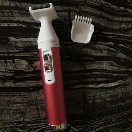 Recortadora facial resistente al agua SECFOU de doble cabezal en aluminio y ABS 7