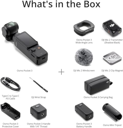 DJI Osmo Pocket 3 Creator Combo Bundle, Slinger Case (Creator Combo Bundle) - image 8