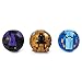 Bakugan Starter Pack 3-Pack, Aurelus Howlkor, Collectible Transforming Creatures, for Ages 6 and Up