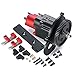 RCHUBAM Metal Complete Transmission Case Gearbox with Dig Gear 2 Speeds for 1:10 Axial SCX10 RC Crawler Car