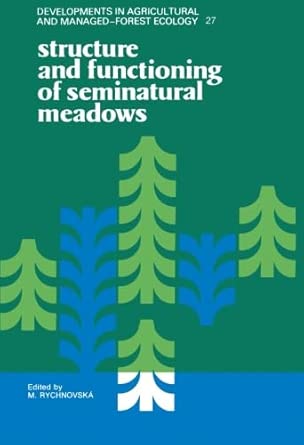 Structure and Functioning of Seminatural Meadows book cover