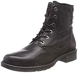 Textil camel active Damen Bright 70 Biker Boots, Schwarz (Black 1), 39 EU