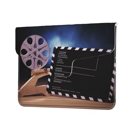 Housse ordinateur portable 13 pouces cuir étui PC portable fin clapperboard - 2