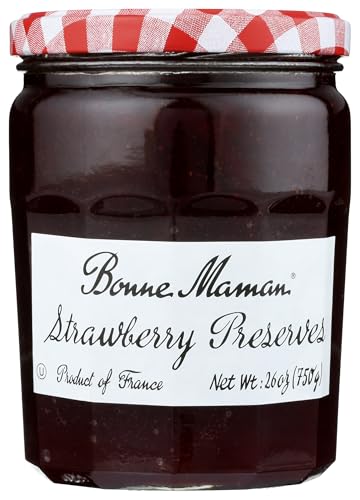 Bonne Maman, Strawberry Preservers Value Size, 26 Ounce