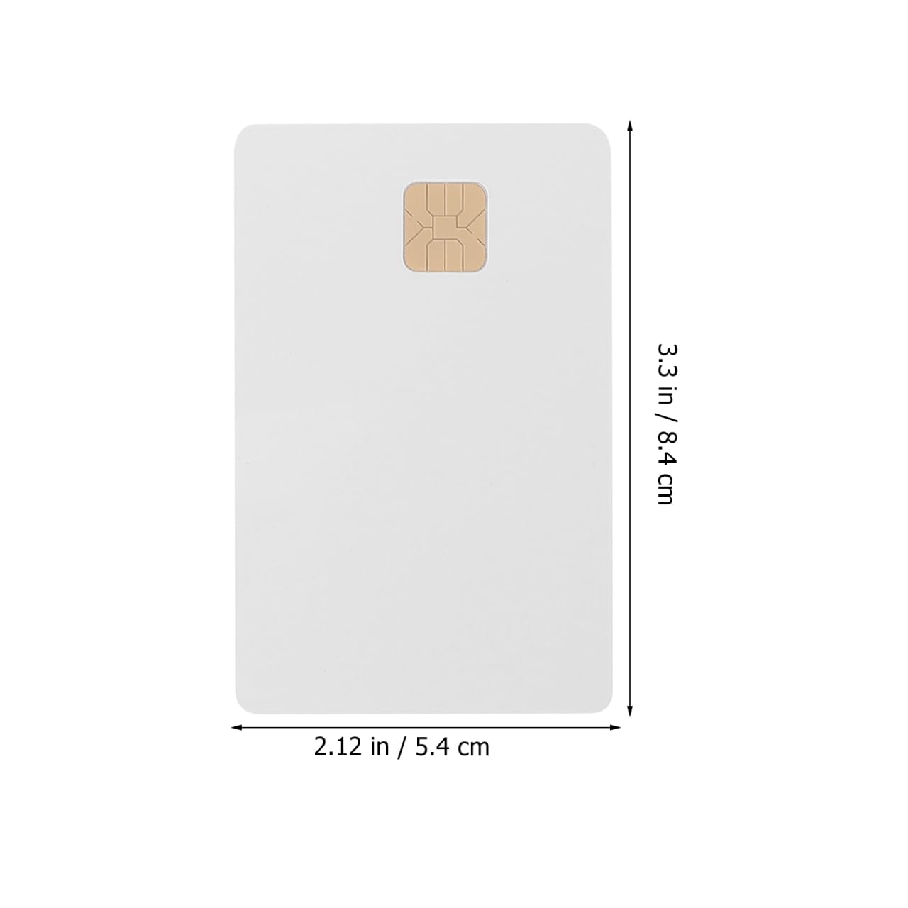 Gadpiparty 10 Pezzi Chip Carte Carta Per Hotel Chip Card Carte Ic Carte Grezze Carta Per Di Controllo Accessi Carte Di Credito Vergini Carte Vergini Con Memoria Chip