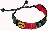 Handgefertigt, mit Maasai-Perlen