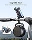 Rolgno Handyhalterung Fahrrad, [EIN-Knopf Sperre][Sicherer Halt] Handyhalterung Motorrad, 360° Drehbar Handyhalter für Fahrrad Lenker, Kompatibel mit iPhone 16/15, Samsung S25/S24 (4.7-6.8) motack