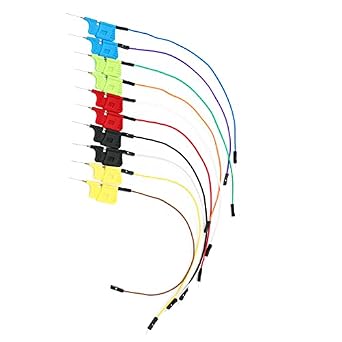 Micro IC Contact Clips for ISP JTAG 10pin Programming 0.3mm More Pitch Chips Lead Pin Fast Contact and Hold for Online Programming Many Programmers Support SOP SOIC TSSOP TSOP PLCC QFP