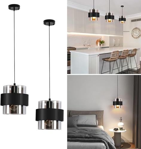 Lampe suspendue îlot de cuisine réglable pour corriger les entrées sombres