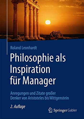 Philosophie ALS Inspiration Für Manager: Anregu... [German] 3834947733 Book Cover