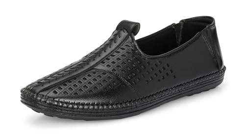 Image of Server Men's Loafer | Ethnic Shoes | Pathani Shoes Mojadi | Peshawari Slip On Shoes | Wedding Juttis | Party Shoes | Men's Fashion Shoes with TPR Sole