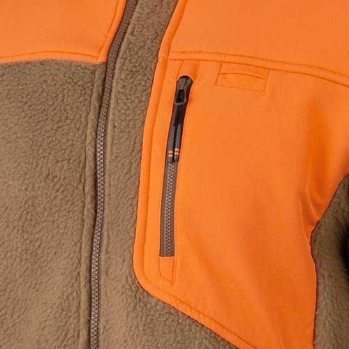 Image of Beretta Men's Halifax Sherpa Lightweight Durable Comfortable Warm Fleece Outdoor Jacket for Hunting, Hiking & Casual Wear