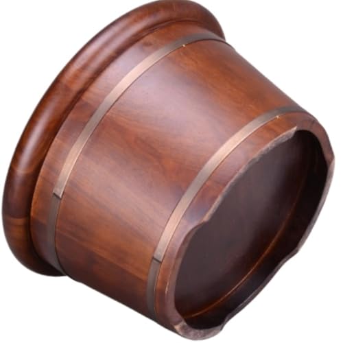 Espumadera de Pies de Madera para Hogar con Tapa
