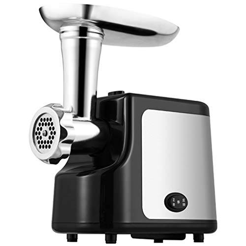 Elektrischer Fleischwolf, Fleischwolf & Wurstfüllmaschine mit 3 Edelstahl-Mahlplatten zur Wurstherstellung, Klinge für…