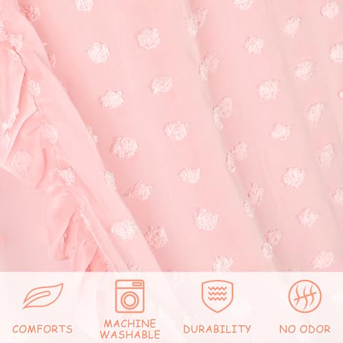 Image of Princess Bed Canopy for Girls - Crib Canopy for Bed - Mosquito Net for Bed, Kids Bed Canopy with Princess Room Decor for Girls Bedroom,Children's Reading Room Decor (Pink)