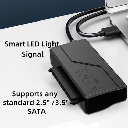 Adaptador universal para recuperar datos de disco duro interno roto SATA a USB 5