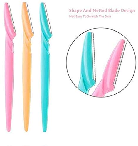 15 Pack Eyebrow Razor XINDINGLI Facial Hair Remover Shaver Trimmer Shaper Shaping Facial Hair Women\'s Trimmer Shaving Grooming Kit