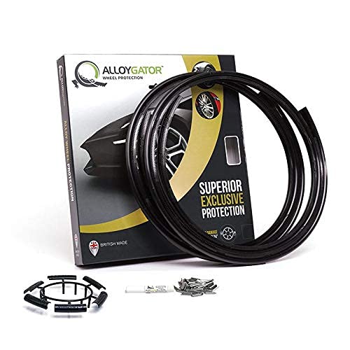 Alloy Gator KIT4BLCKV3L Set of 4 Original Wheel Protectors 12″ – 24″in Black.