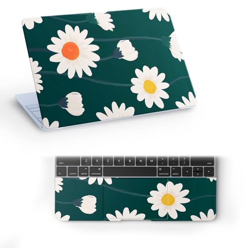 Galaxsia Floral D66 Full Vinyl Laptop Skin/Sticker/Cover for 14 Inches Laptops Laminated-Removable-HD Quality Compatible for Hp-Dell-Sony-Lenovo-Asus etc.(13.8x9.6 Inches)