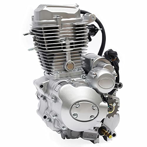 200Cc/250Cc 4-Stroke Atv Engine Single Cylinder Cooled Vertical Engine Manual 5-Speed Transmission 10.0Kw/8500Rpm Powerful Power #TOP3