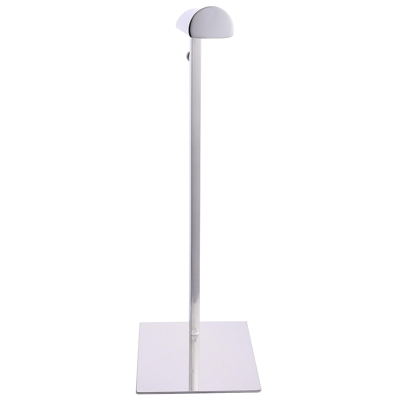 Soporte de Exhibición Ajustable en Acero Inoxidable y Espejo Elegante para Bolsos