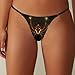 Spider Glow in The Dark Women's G-String Thong Sexy T Back Panties Fashion Bikini String Underwear XL