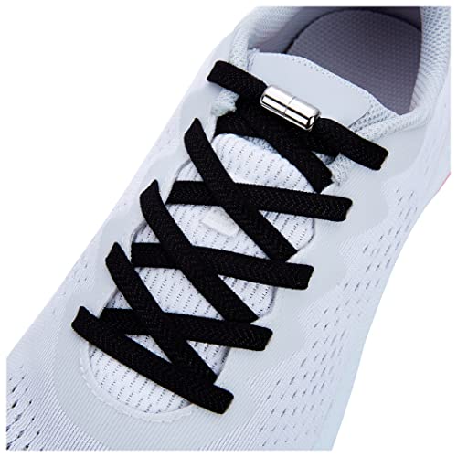 Elastic Shoelaces, No Tie Shoe Laces,Tieless Shoelaces For Kids And Adults Black #TOP13