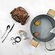 Easy Make CMKU6271 CORTADOR CÁSCARA HUEVO, Stainless Steel, Silber, One Size