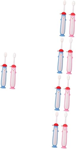 Miniatura 1 de Beavorty 10 Pcs Toothbrush Kids Travel Tooth Brush Cepillos De Para Niños Toddler Tooth Brush Manual Teeth Brush Ergonomic Teeth Brush Baby with
