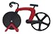 Cucina Vita Bicycle Pizza Cutter Red