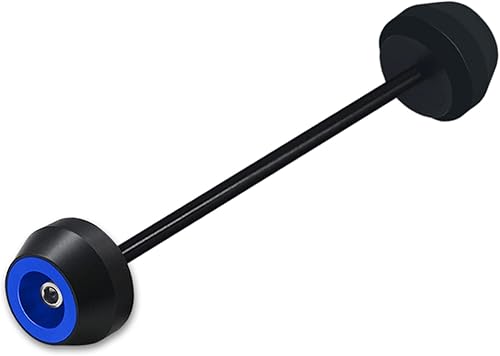 for Kawasaki Z650 Z750 Z900 Z900RS NINJA400 650 ER-6N ER-6F H2R Motorcycle CNC Front Axle Fork Wheel Protector Crash Sliders Cap (Color Blue)