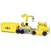 Paw Patrol, Big Truck Pup’s Rubble Transforming Toy Trucks with Collectible Action Figure, Kids Toys for Ages 3 and up