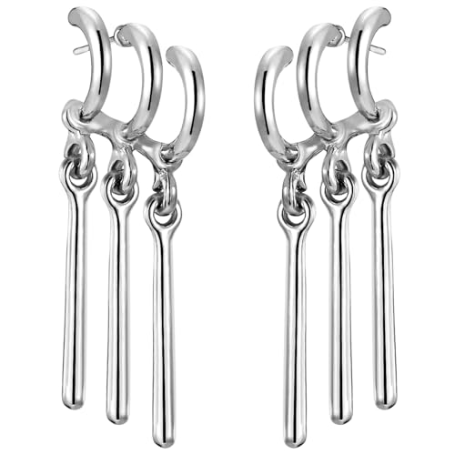 Emibele Zoro Pendientes Colgantes de Garra para Mujer Hombre,