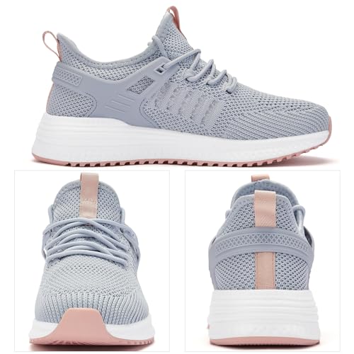 KPP Walking Shoes Sneakers for Women - Running Tennis Gym Workout Athletic Slip On Memory Foam Lightweight Comfort Breathable Work Shoes4