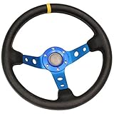 Schwarzes Kunstleder und silberlegierte Speichen – Ideal für Trackdays und Drift-Training