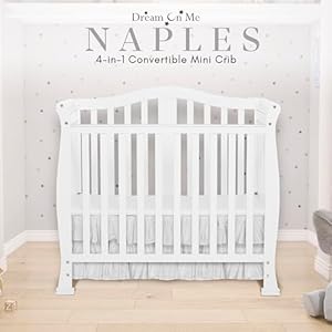 Addison 4 in 1 convertible mini crib in white greenguard gold certified non toxic finishes built of new zealand pinewood comes with 1 mattress pad  urban country home decor